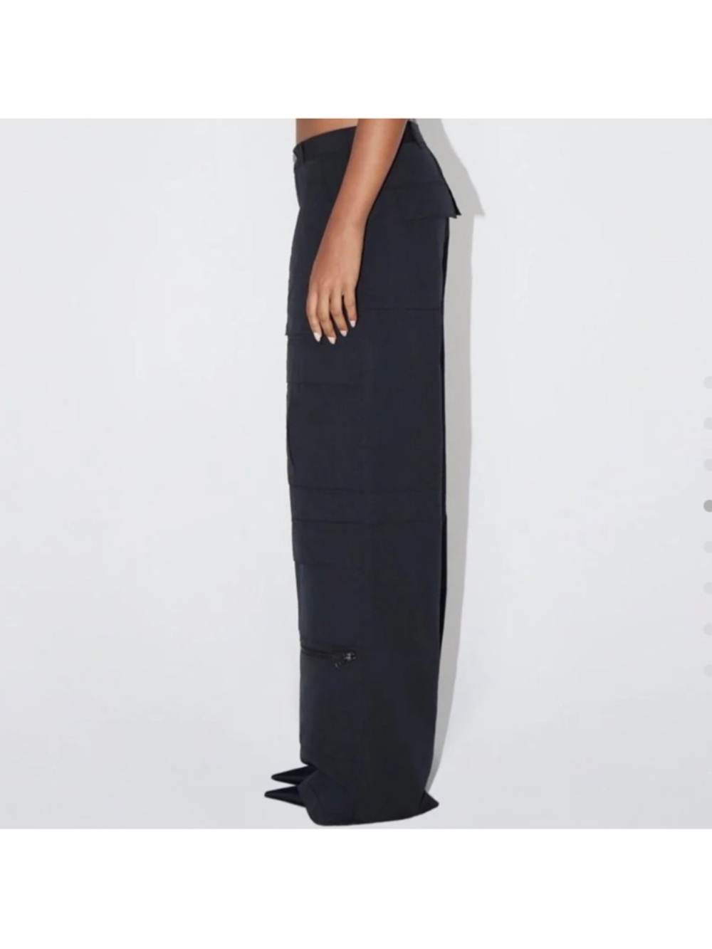 KHY brand black cargo pants - Picture 5 of 5